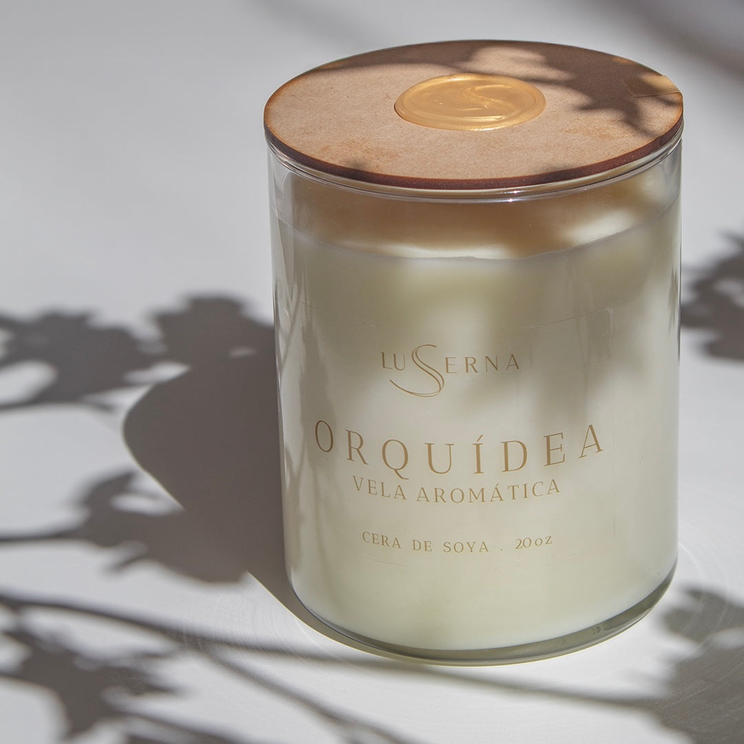 Vela lux - Orquídea