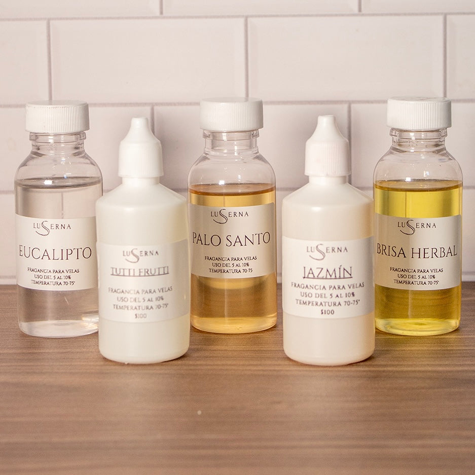 Fragancias para velas