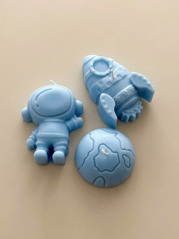 Vela espacial (Figuras variadas) - (Paquete 10 piezas)