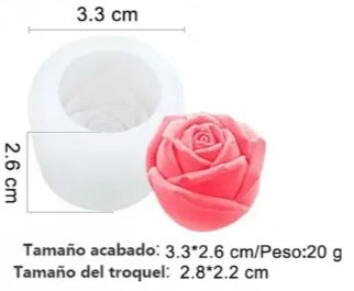 Molde rosa mini