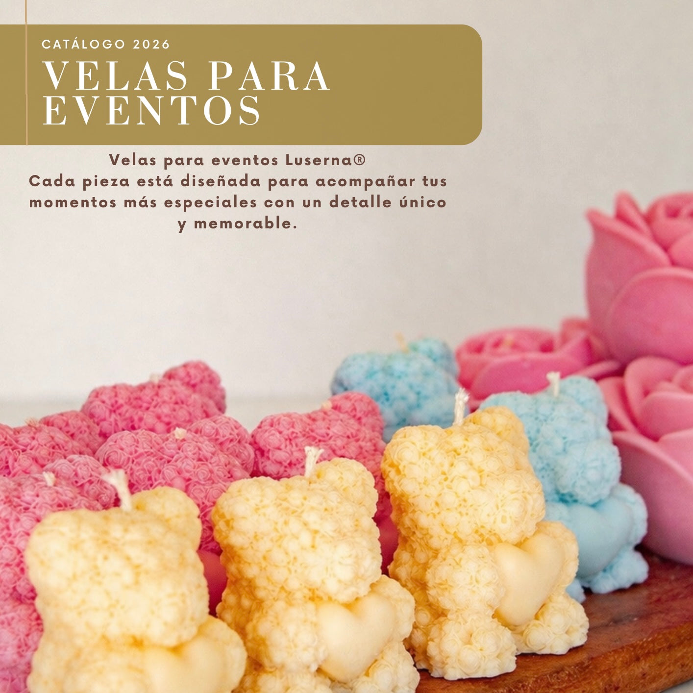 Velas para eventos