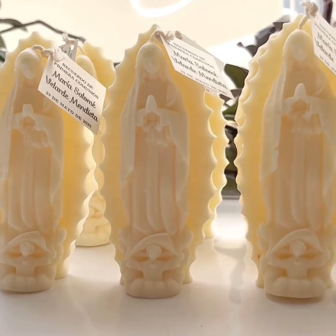 Vela virgen (Paquete 10 piezas)