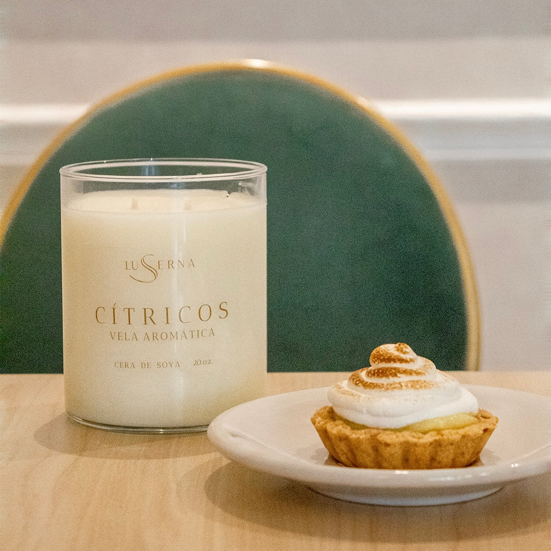 Vela lux - Cítricos