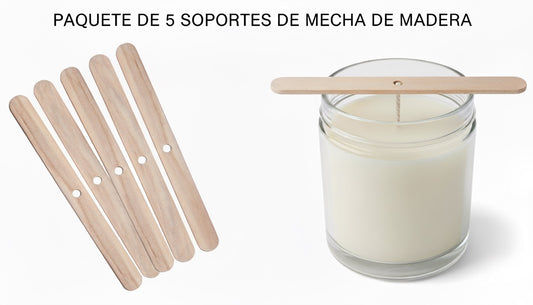 Paquete soporte de mecha