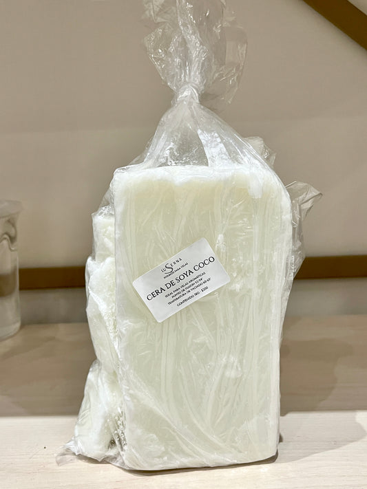 Cera de soya coco