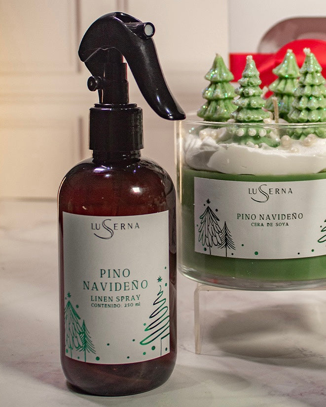 Aromatizante en spray edición navideña