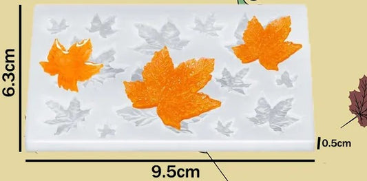 Molde hojas otoño